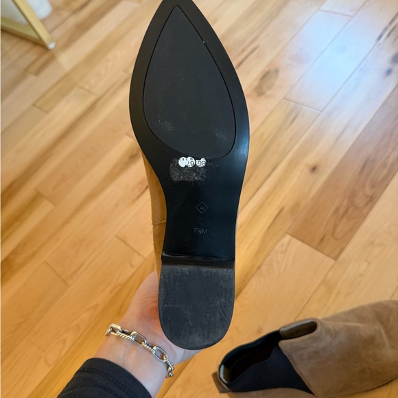 Halogen Tan and Black Ankle Booties - Picture 3 of 3